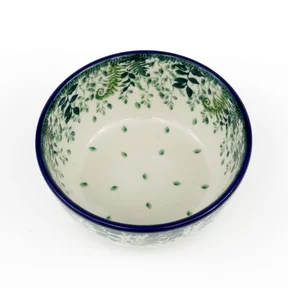 Miska ceramiczna 017 v-0,25l <br>2206X Zielone paprocie